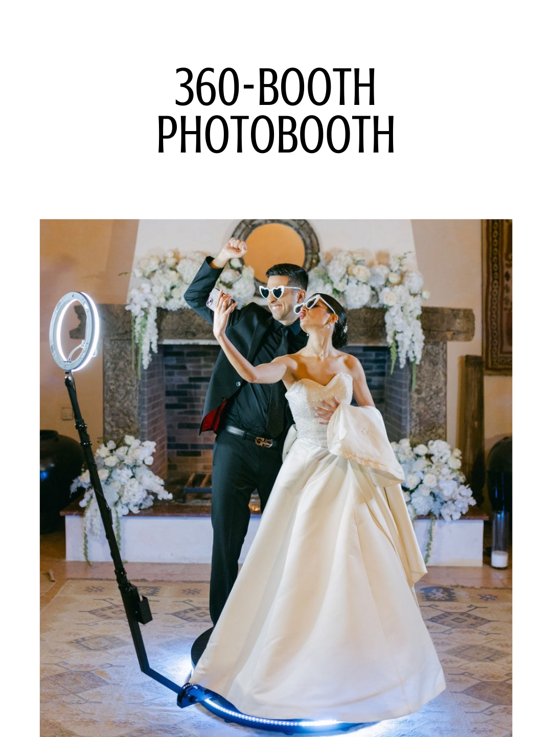 360 Photo Booth Setup